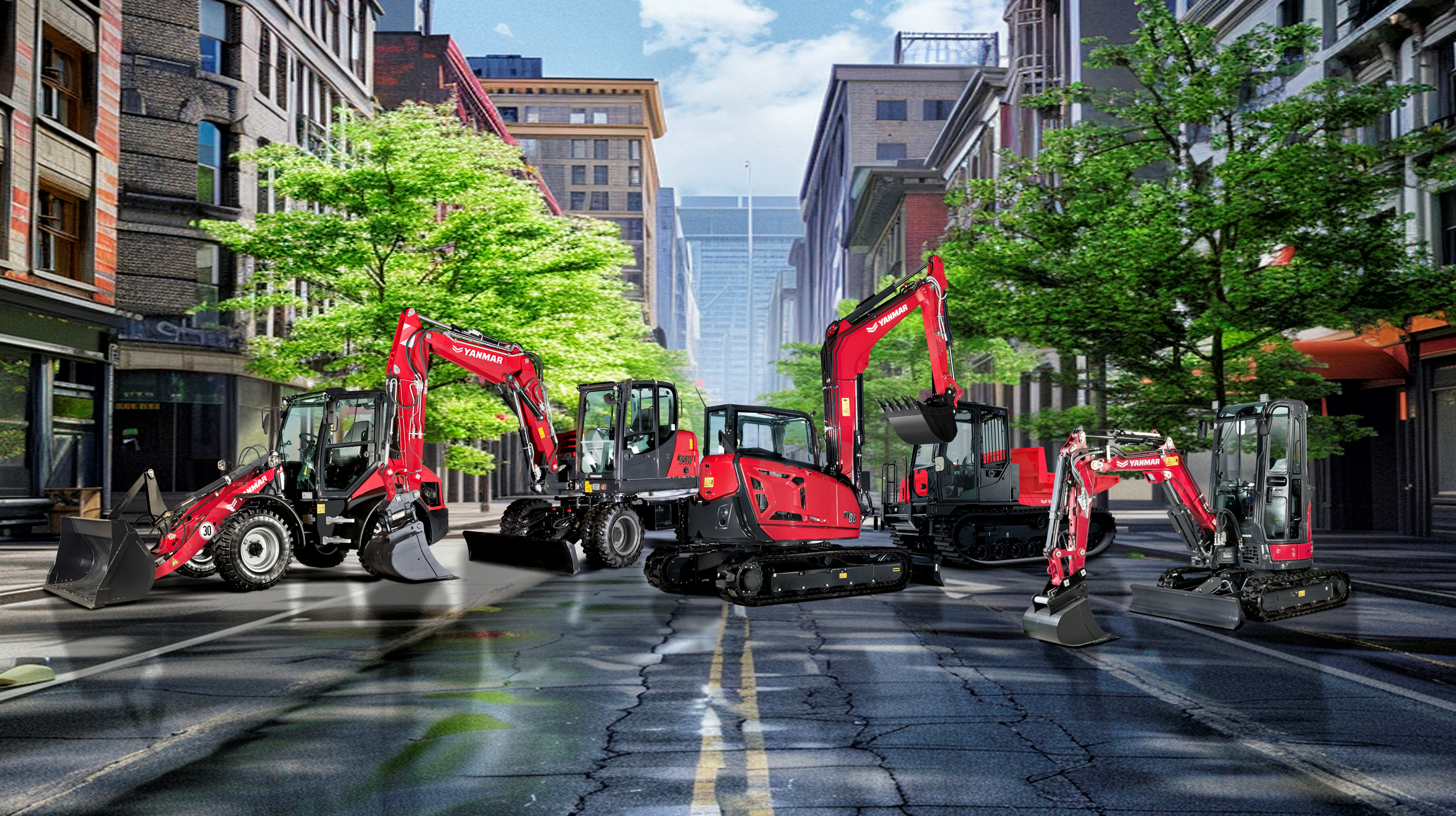 Photo gamme Yanmar style urbain